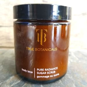 True Botanicals Pure Radiance Sugar Exfoliating Scrub 8oz